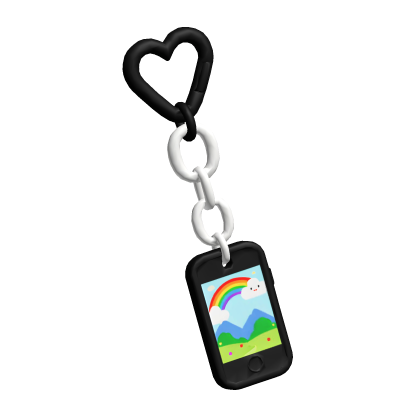 Mini Phone Keychain
