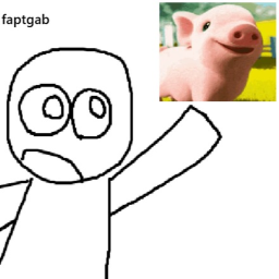 find a pig to get a badge