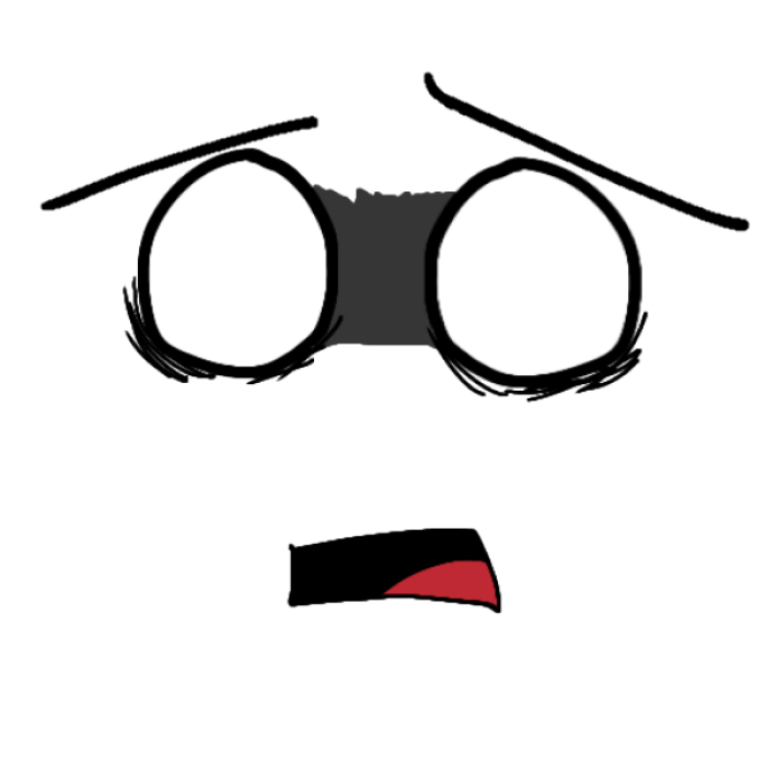 TheAnimator Forsaken Face (OFFICIAL!) V2/Dead Alt Roblox decal
