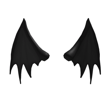 Black Scalie Dragon Wings