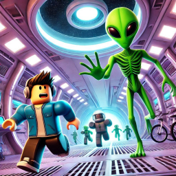 👽 IMPOSSIBLE ESCAPE EVIL ALIEN OBBY [NEW]