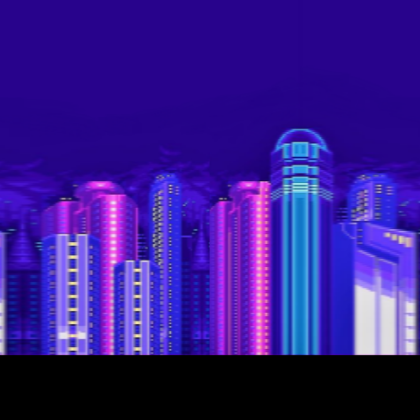 Neon City Sky