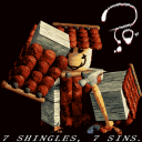 MAN OF 7 SHINGLES : RE-ROOFED