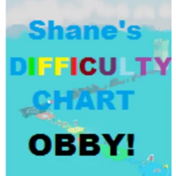 Shane's Difficulty Chart obby! icon