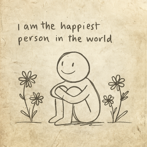 A drop of happiness icon