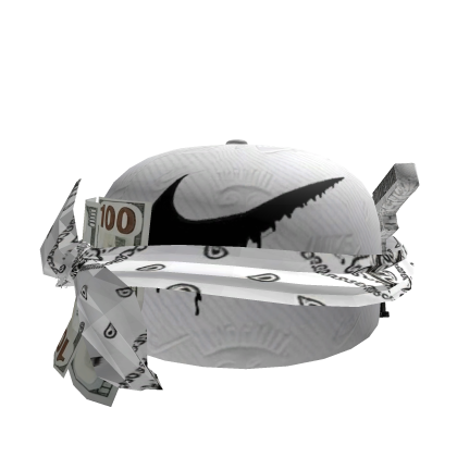 Gorra Diseñador, Gangsta Blanca. Roblox item