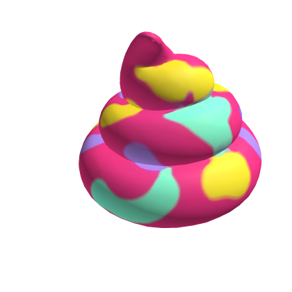 Pink Poop Mascot