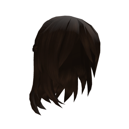 ♡ Messy Cute Braid Hair - Dark Brown