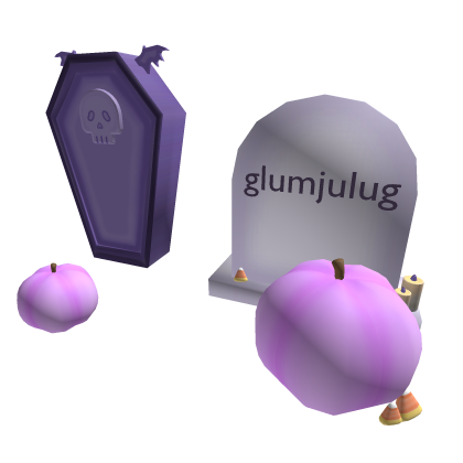 ♡ glumjulug purple Halloween background scenery thumbnail