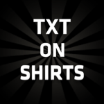 Txt On Shirts