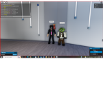 staff for looking a mod and a admin