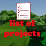 list of projects