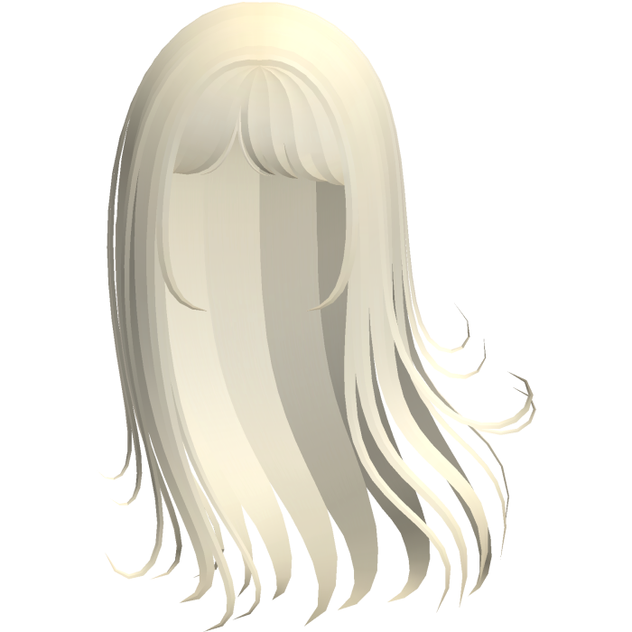 Blonde Long Messy Lush Windy Anime Shoujo Hair