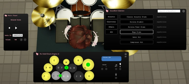 Virtual Drums Play On Roblox NoFilter