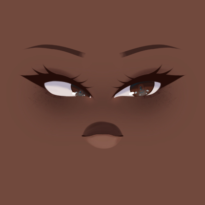 RHS face blue eyes Roblox decal