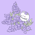 Lavender pedal