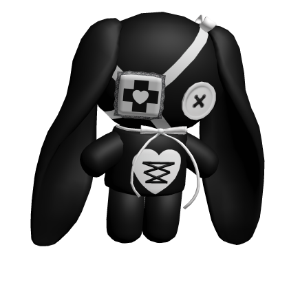  Tenshi kawaii Halloween black bunny 3.0
