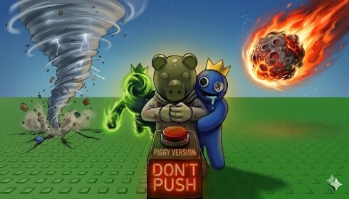 Don't Push the Button Piggy Version (SUMMER 3) ☂️