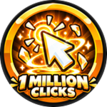 1 Million Clicks Roblox badge thumbnail