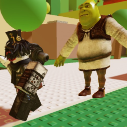 Battle to the death while shrek chases you