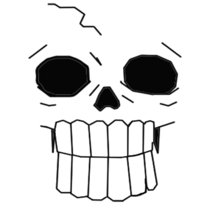 Brook Face (One Piece) Roblox decal