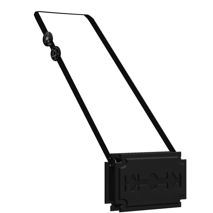 ‘’ (๑ — ‸ ҂)ゝblack emo crossbody 𝓇𝓏𝓇 satchel