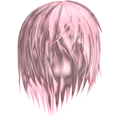 pink wet emo hair 