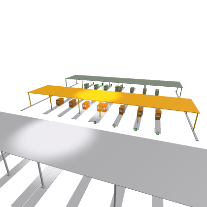 Toll stations sets