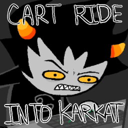 cart ride into karkat!!!!! (homestuck)