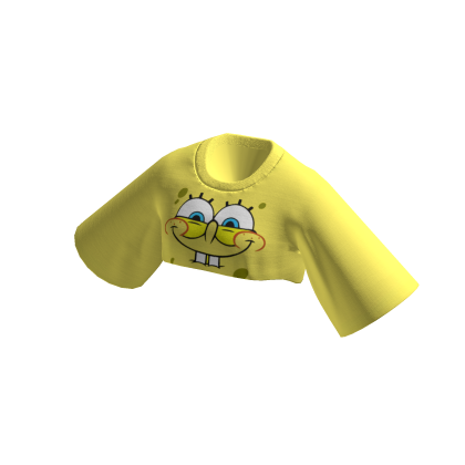 Crop Yellow Oversize Spongebob thumbnail