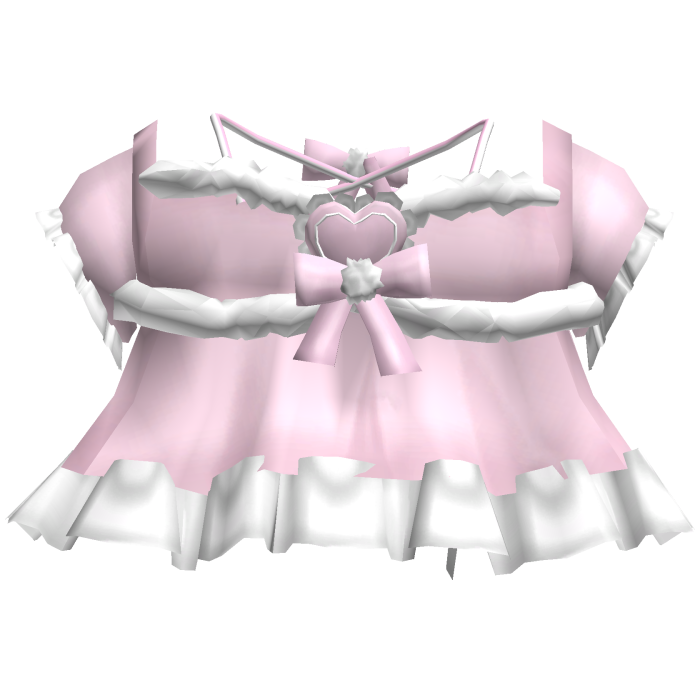 cute cozy snowy winter pink bunny sweetheart dress