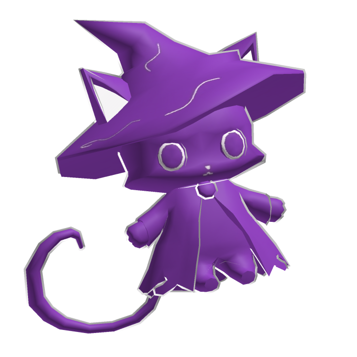 Purple Witchy Cat ♡ 