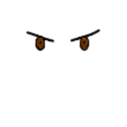 brown eyes(upper) Roblox decal