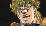 za warudo KONO DIO DA