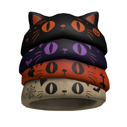 Quadstacked Cat Beanie 👻🐱 Roblox item