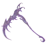Shaman Runes Scythe (Iridescent Pastel Pink)