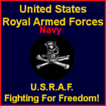 U.S.R.A.F. Navy.