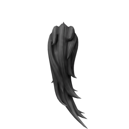 Grimm Black Souls Plume - Gray Roblox item