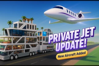 ✈️!UPDATE! Mega Luxury Bus Tycoon🚍 !UPDATE!✈️