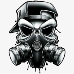 The Gas Mask Skullz