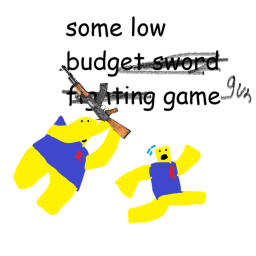 some low budget gun game