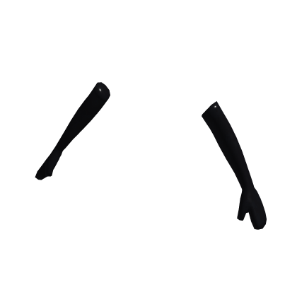 Black Goth Emo Grunge Latex Sleeves Arm Warmers