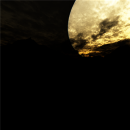 SkyBox Dark Creepy Night