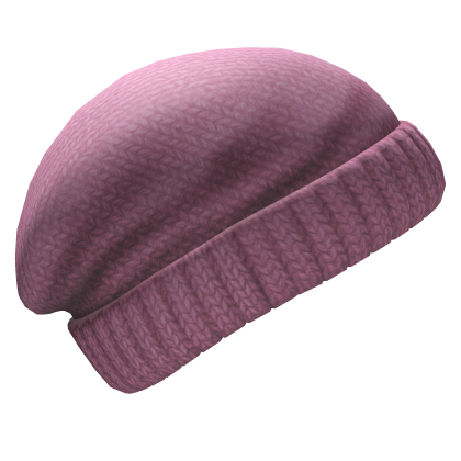 Pink Baggy Winter Beanie