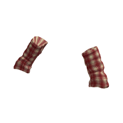 igari plaid mori kei arm warmers