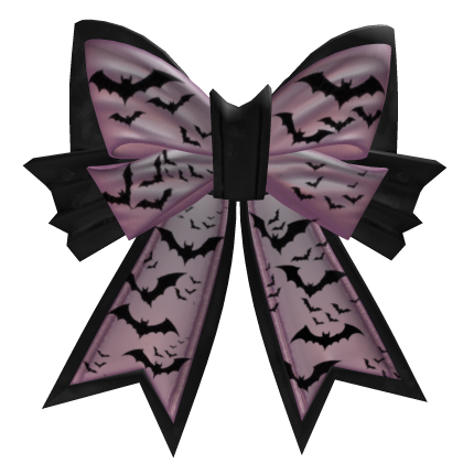 Halloween bow [Black/Pink]
