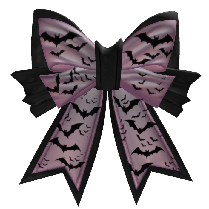 Halloween bow [Black/Pink]