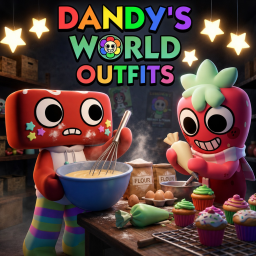 [👑Free VIP] Dandy's World Outfits icon