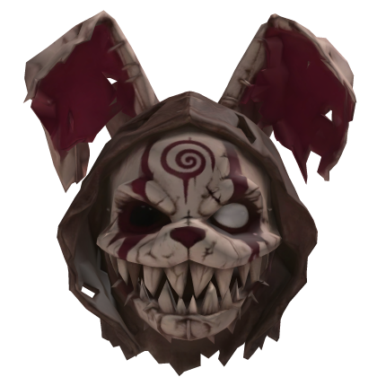 Creepy Rabbit Mask With Hood