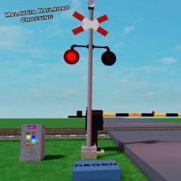 Malaysia Railroad Crossing icon